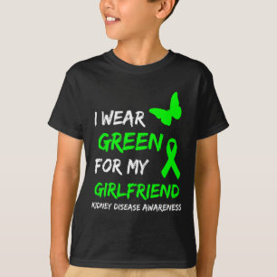 Camiseta Enfermedad Que Uso Verde Para Mi Novia Cinta 2