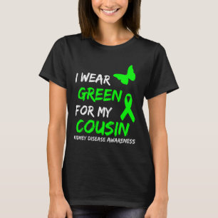 Camiseta Enfermedad Que Uso Verde Para Mi Primo Cinta 1