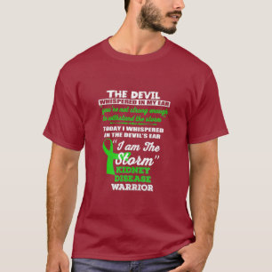 Camiseta ENFERMEDAD RENAL Diálisis de la conciencia inspir