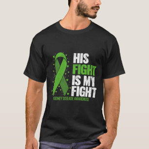 Camiseta Enfermedad renal Su lucha contra mi enfermedad ren