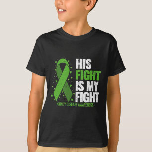 Camiseta Enfermedad renal Su lucha contra mi enfermedad ren
