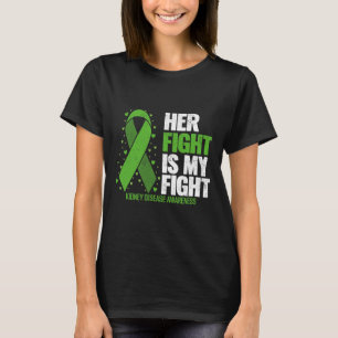 Camiseta Enfermedad Su Lucha Contra Mi Lucha Contra La Enfe