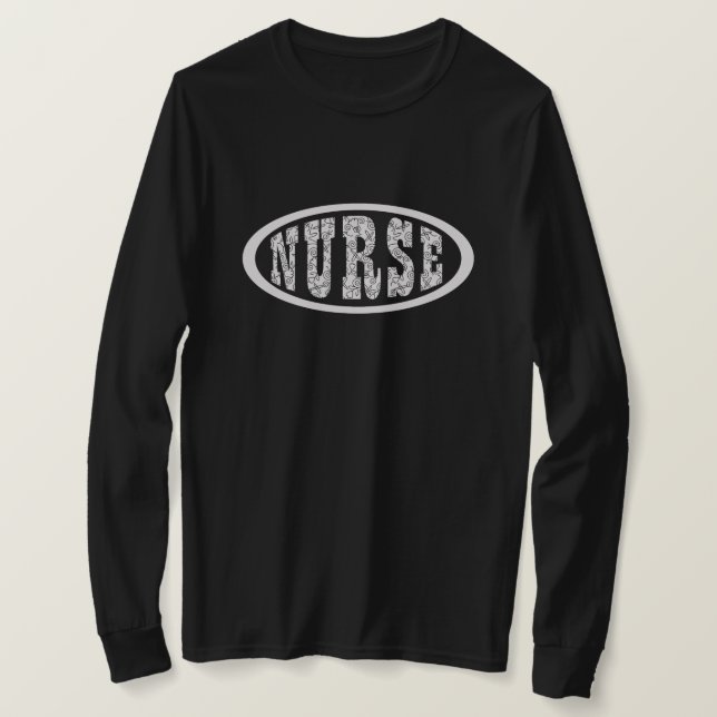 Camiseta Enfermera (Anverso del diseño)