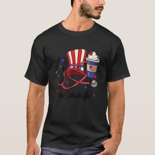 Camiseta Enfermera 4 de julio Scrublife Vida de enfermera I