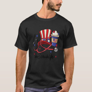 Camiseta Enfermera 4 de julio Scrublife Vida de enfermera I
