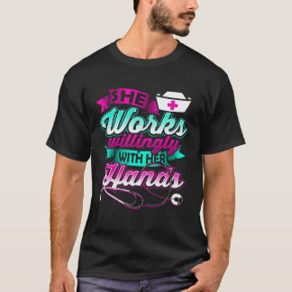 Camiseta Enfermera Ama la Vida de Estudiante de Enfermería