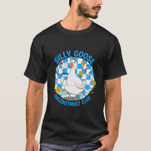 Camiseta Enfermera amante del café Silly Goose Flebotomista