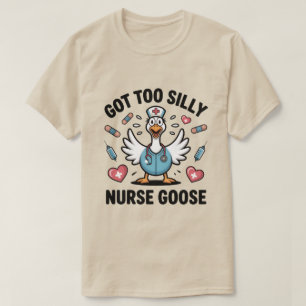 Camiseta Enfermera amante del ganso divertido meme – Se pus