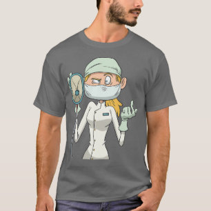 Camiseta Enfermera Anestesia Máscara Ventilación