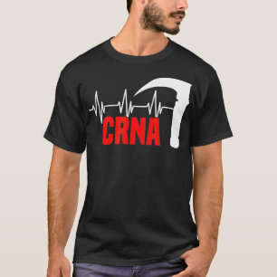Camiseta Enfermera anestesista de latido Anestesiología y a