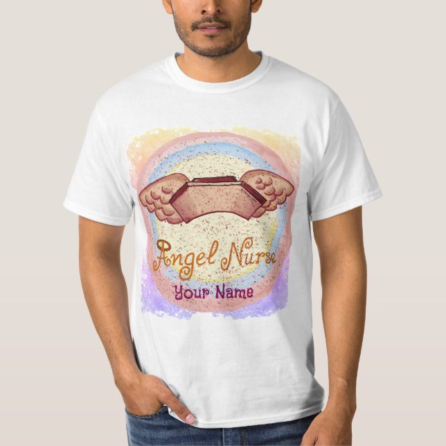 Camiseta Enfermera Ángel  (Anverso)