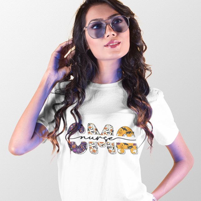 CAMISETA ENFERMERA ASISTENTE MÉDICO CERTIFICADA DE HALLOWEB (Subido por el creador)