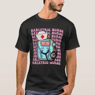 Camiseta Enfermera Bariátrica Enfermería RN Chica Coqueta L
