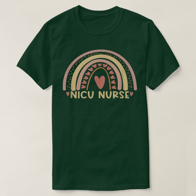 Camiseta Enfermera Boho de NICU estudiante de Enfermería co (Diseño del anverso)