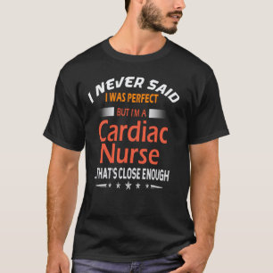 Camiseta Enfermera cardíaca cita divertida profesión