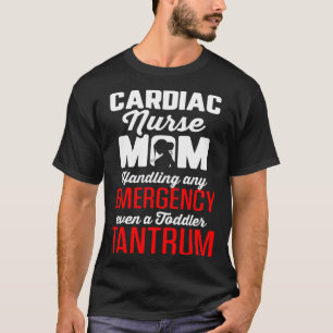 Camiseta Enfermera cardíaca mamá La cardiología maneja la v