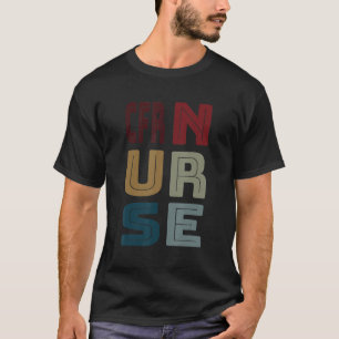 Camiseta Enfermera CFR Enfermera de Vuelo Certificada Enfer