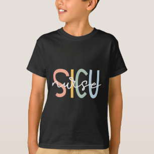 Camiseta Enfermera Cirujana Cirugía Cuta Sicu Team Co. Muje