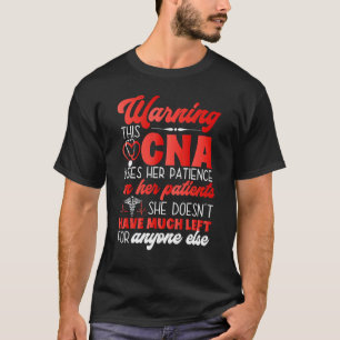 Camiseta Enfermera Cna Para Mujeres Ángeles Escuela de Enfe