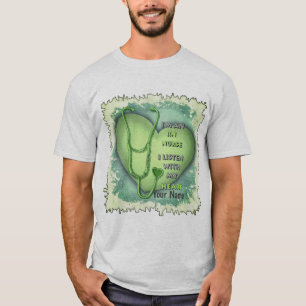 Camiseta Enfermera con matrícula Green Heart RN