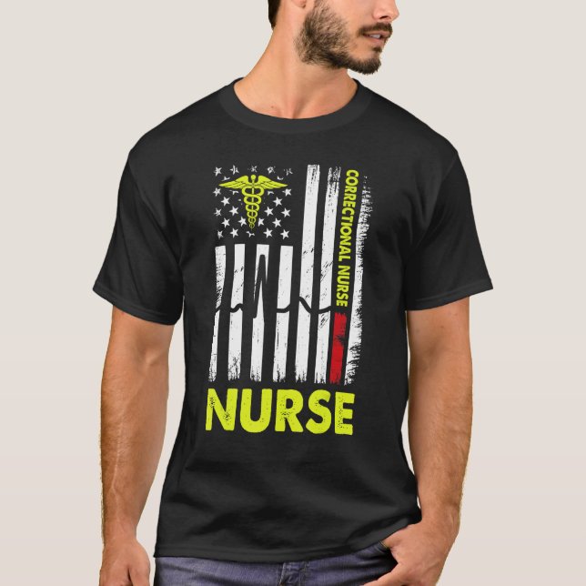 Camiseta Enfermera Correccional (Anverso)