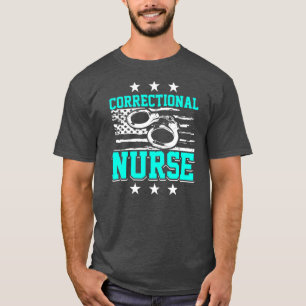 Camiseta Enfermera Correccional América Enfermería RN