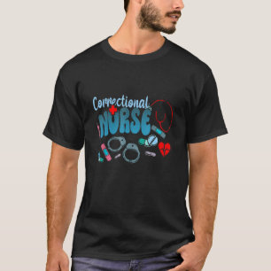 Camiseta Enfermera correccional Enfermera de Enfermería cor