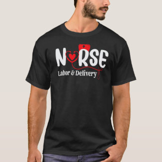 Camiseta Enfermera Cuida Corazón Semana De Las Enfermeras T