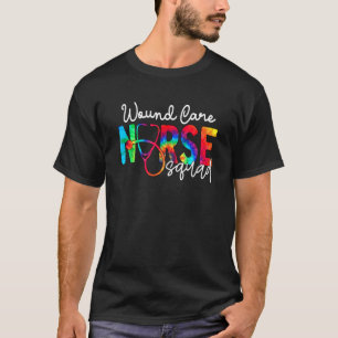 Camiseta Enfermera Cuidada Herida Escuadrón de Agua Agua Am