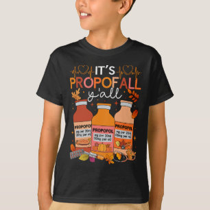 Camiseta Enfermera De Acción De Gracias Icu Enfermera Propo