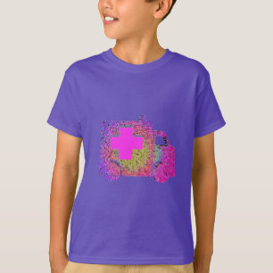 Camiseta enfermera de ambulancia con acento médico emt doct