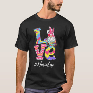 Camiseta Enfermera de Amor Divertida Cna Rn Nicu Gnomo Cone