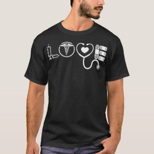 Camiseta Enfermera de Amor Enfermera Cute Enfermera de Urge