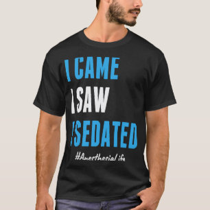 Camiseta Enfermera de Anestesia CRNA Anestesista Asistente