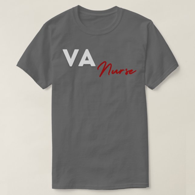 Camiseta Enfermera de asuntos de veteranos (Diseño del anverso)