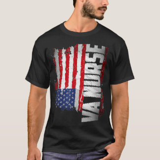 Camiseta Enfermera de asuntos de veteranos de la VA