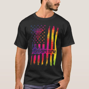 Camiseta Enfermera De Atención Crítica Rn Enfermería De Ate