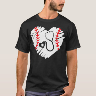 Camiseta Enfermera de béisbol Enfermera registrada Deporte