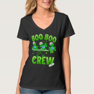 Camiseta Enfermera de Boo Boo de St Patrick S Day Shamrock 