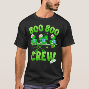 Camiseta Enfermera de Boo Boo de St Patrick S Day Shamrock