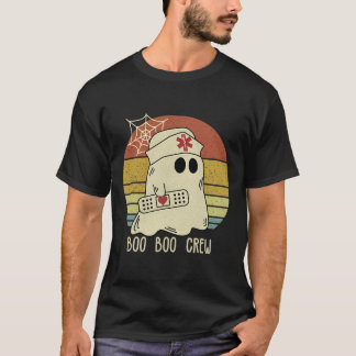 Camiseta Enfermera De Boo Boo Enfermera De Halloween Para M