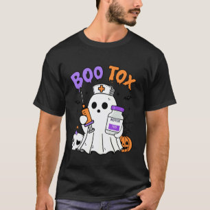 Camiseta Enfermera de Boo Tox Fantasma Relleno Botox Hallow