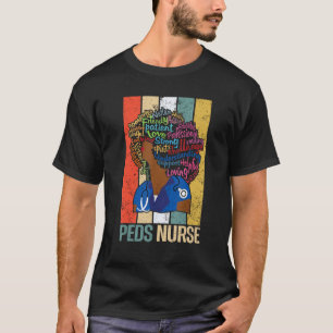 Camiseta Enfermera De Camas Negras Para La Melanin Nu Afroa