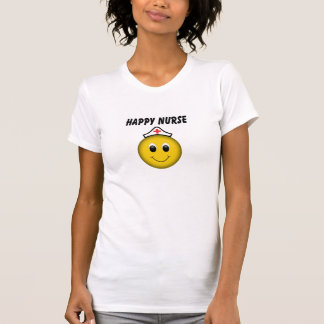 Camiseta Enfermera de cara feliz