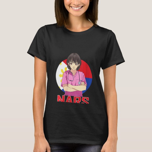 Camiseta Enfermera de Chica de Nars en Filipinas (hogar de  (Anverso)