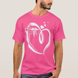 Camiseta Enfermera de CNA para el corazón