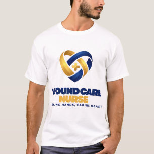 Camiseta Enfermera de Cuidado de Heridas Manos Sanadoras Co