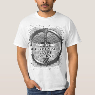 Camiseta Enfermera de cuidados cardíacos gris