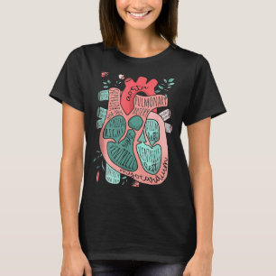 Camiseta Enfermera De Cuidados Intensivos De Cardiología De