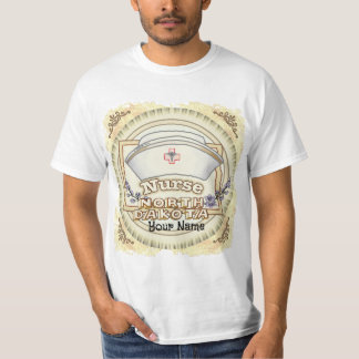 Camiseta Enfermera de Dakota del Norte